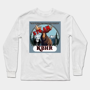 KBHR Moose on the Mic Long Sleeve T-Shirt